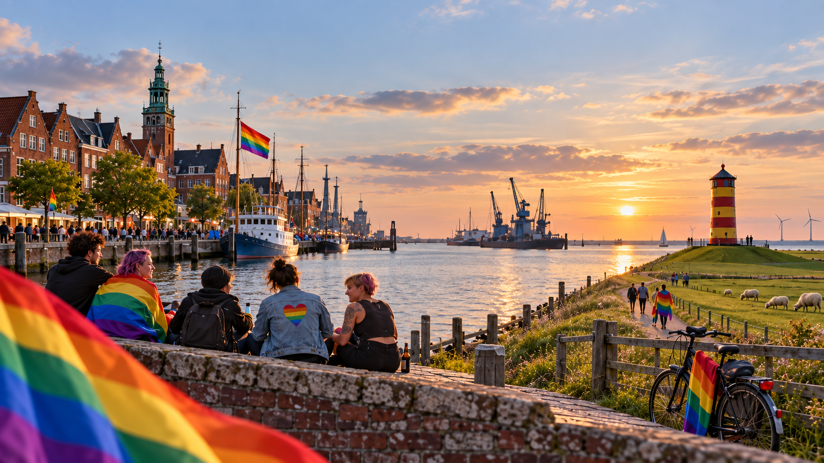 Queeres Ostfriesland: Sichtbar, vernetzt, politisch