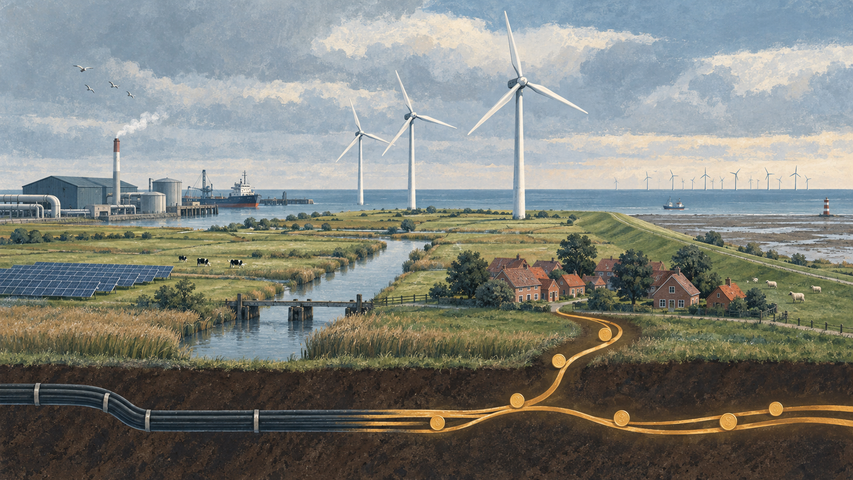 Energieland Ostfriesland: Wer erzeugt den Strom – und wer verdient daran?